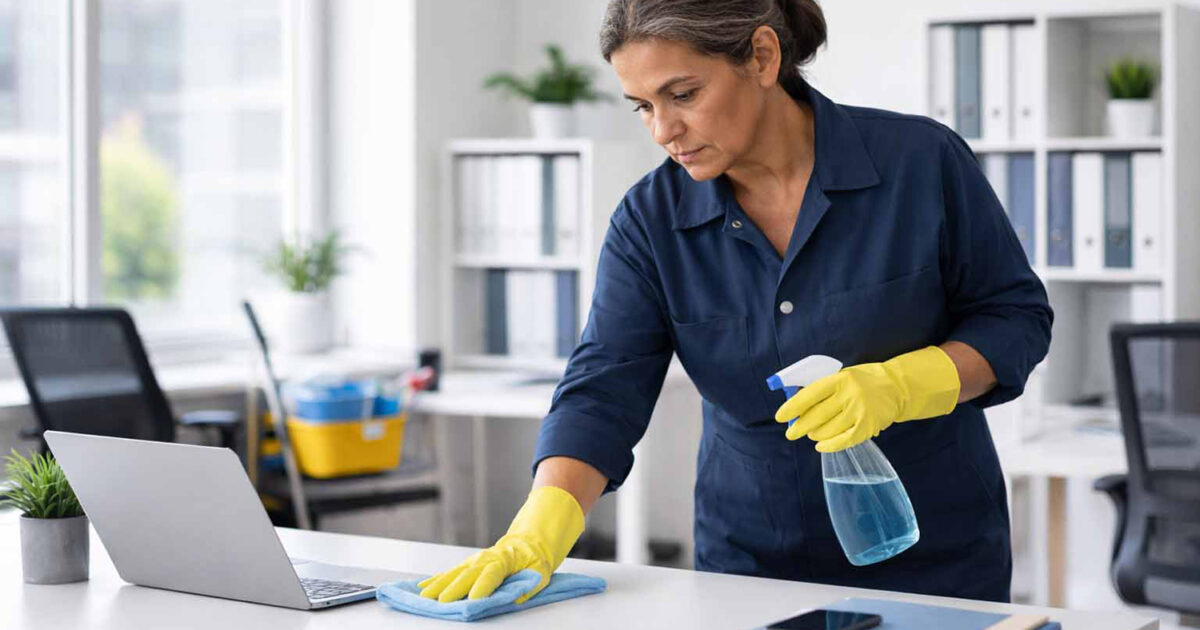 Eight in ten cleaning workers in Spain are women — structural feminisation persists