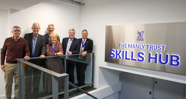 CIBSE's £1.2M Manly Trust donation funds Skills Hub at redeveloped London HQ — largest single gift in CIBSE's 129-year history